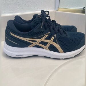 Asics Navy & Gold GEL-Contend 7 Running Shoe
